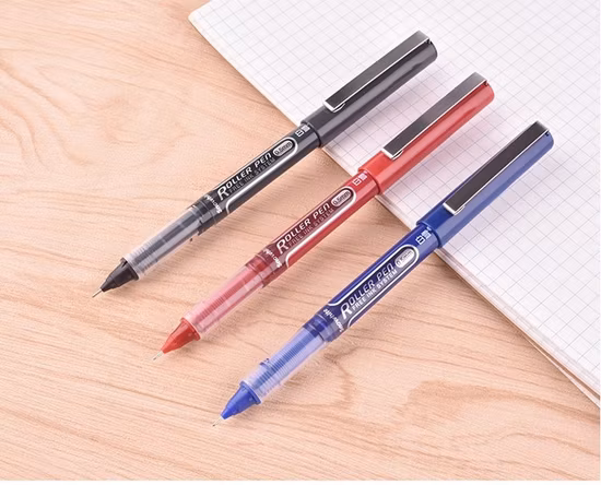 Mini surligneur Bingo effaçable à l'eau pointe de rouleau encre TPR nouvel artiste prix de cheveux de porc noir pinceau d'artiste 6 pièces stylo à bille personnalisé